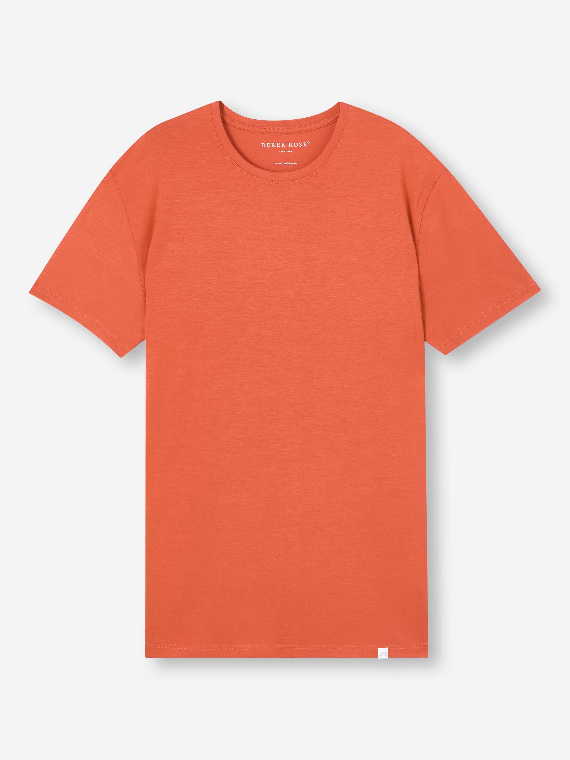 Men's T-Shirt Basel Micro Modal Stretch Spiced Orange