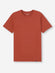 Men's T-Shirt Basel Micro Modal Stretch Rust Red (Size)