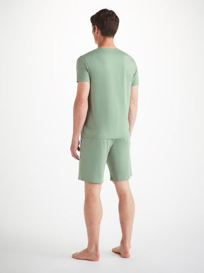 Men's T-Shirt Basel Micro Modal Stretch Eucalyptus