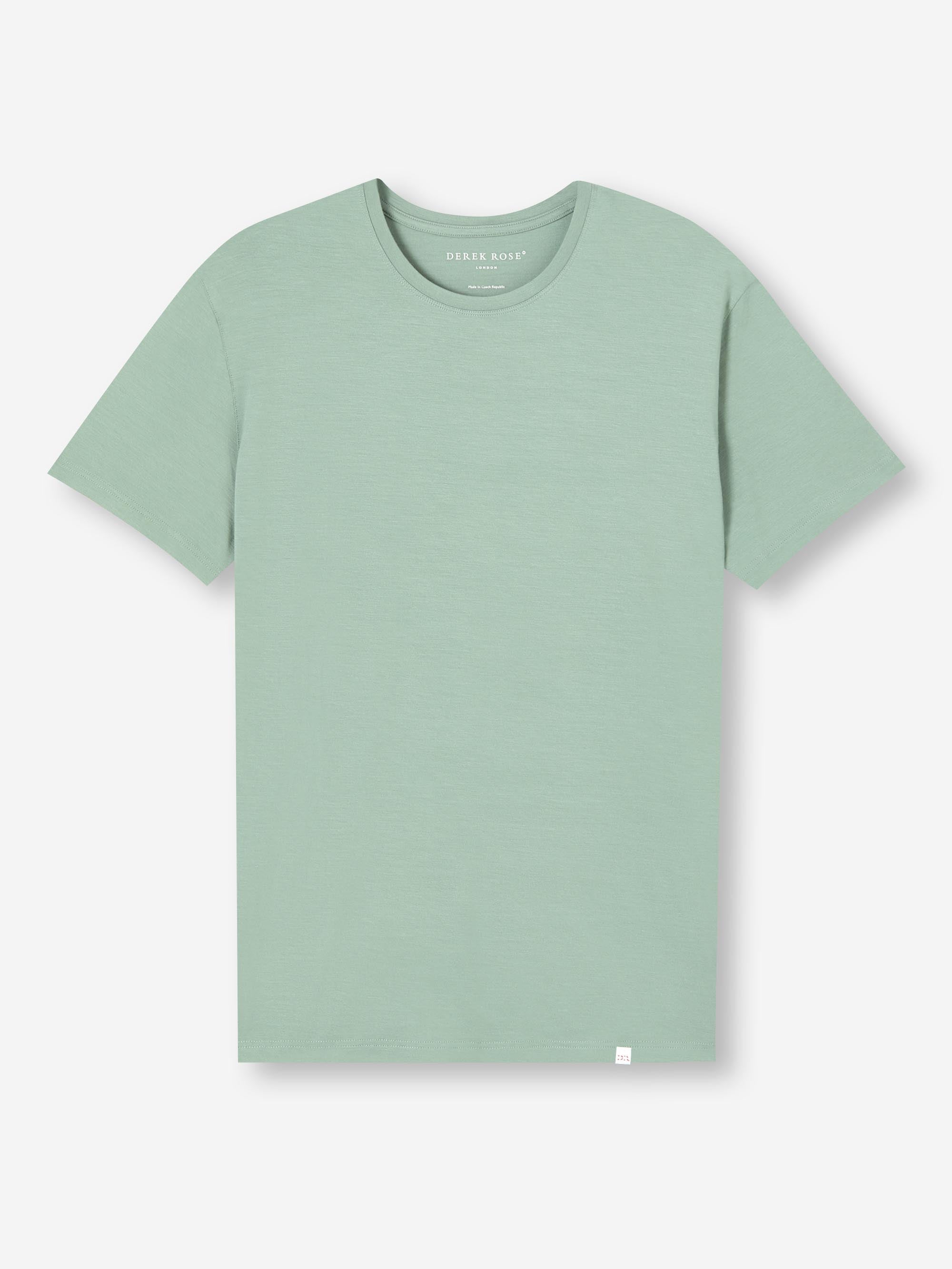 Men's T-Shirt Basel Micro Modal Stretch Eucalyptus