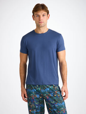 Men's T-Shirt Basel Micro Modal Stretch Sapphire