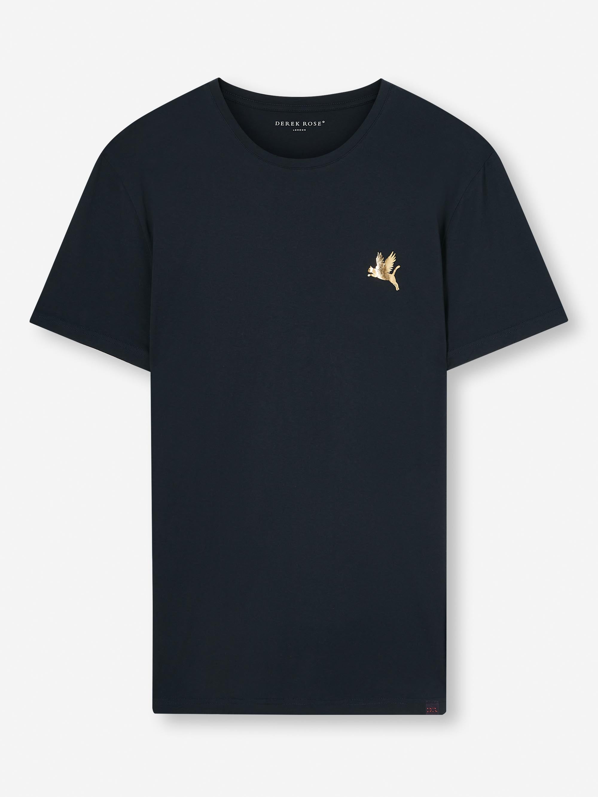 Men's T-Shirt Ripley 20 Pima Cotton Navy
