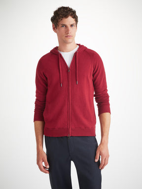 Men's Hoodie Finley Cashmere Cardinal Red