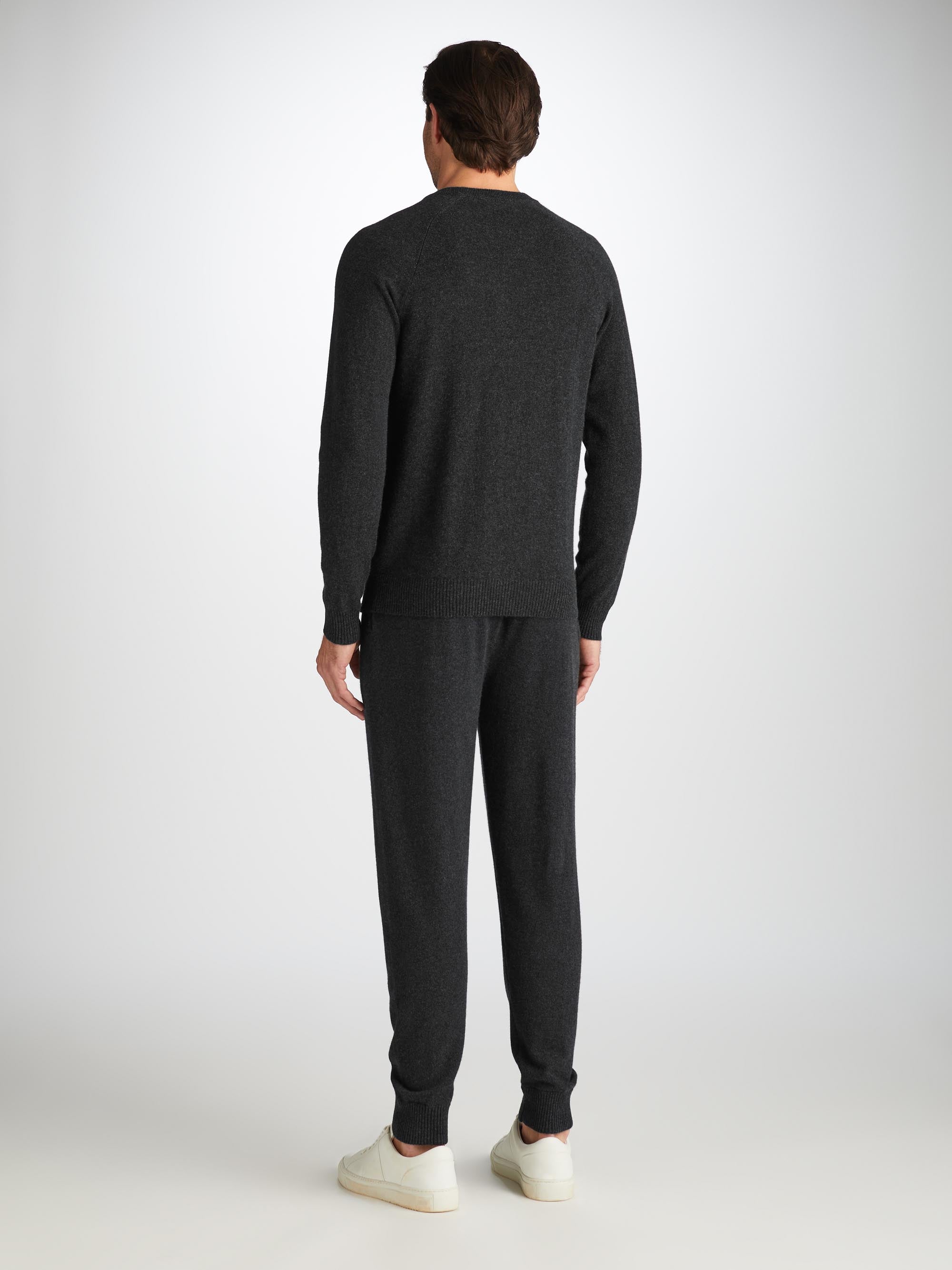 Men's Sweater Finley Cashmere Charcoal