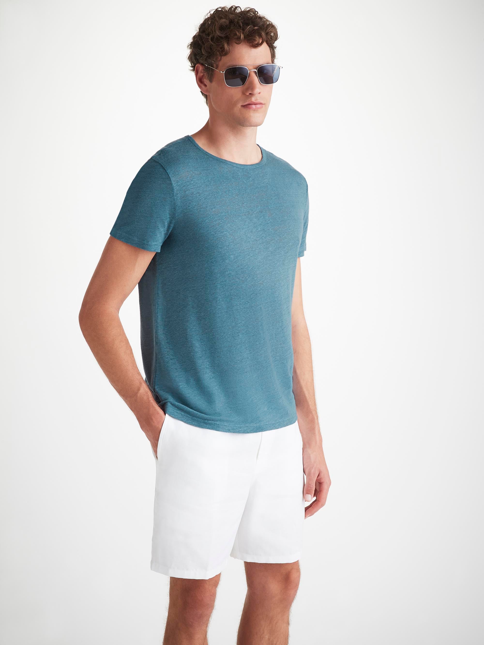 Men's T-Shirt Jordan Linen Steel Blue