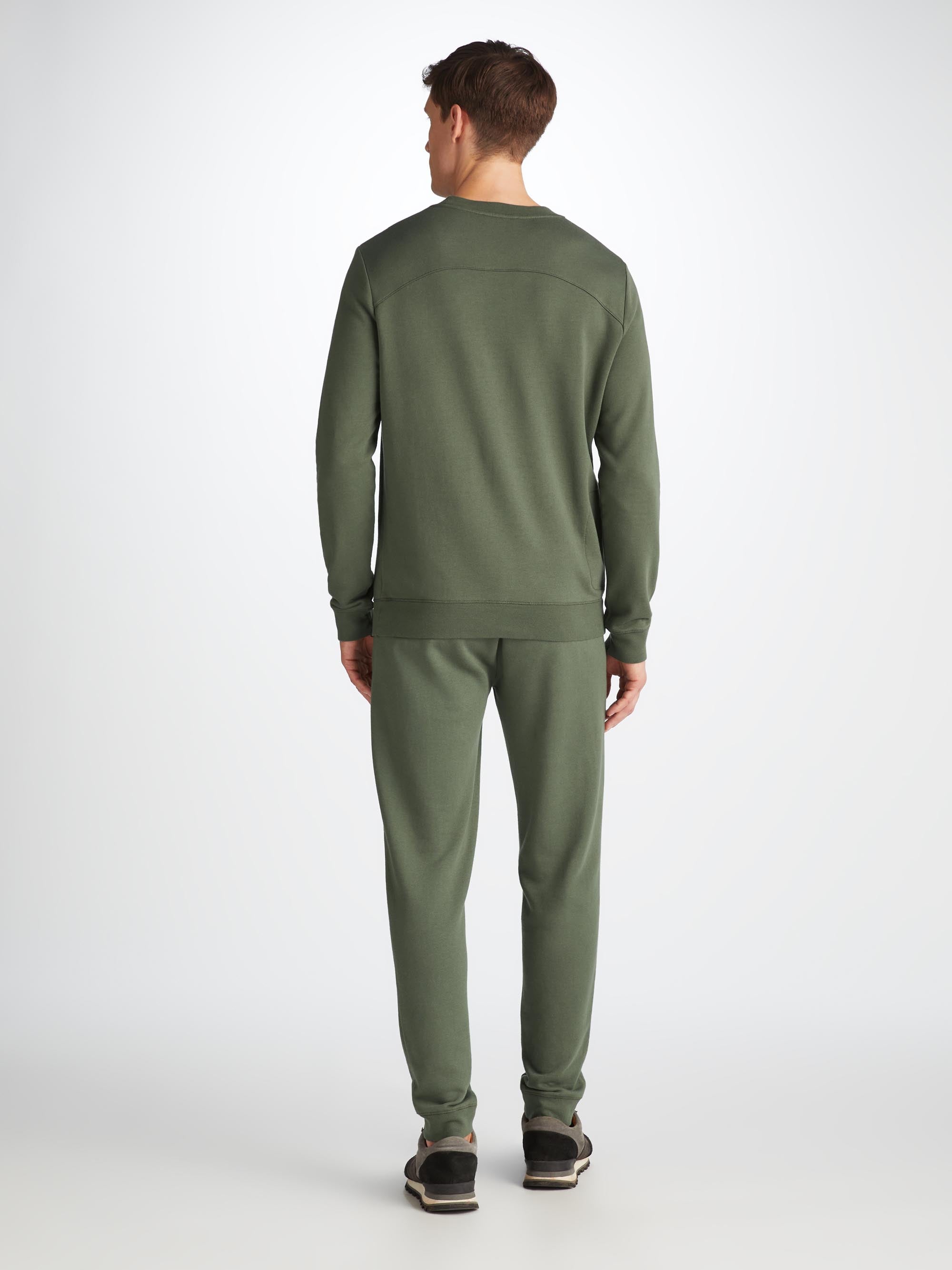 Men's Sweatshirt and Sweatpants Quinn Cotton Modal Soft Green