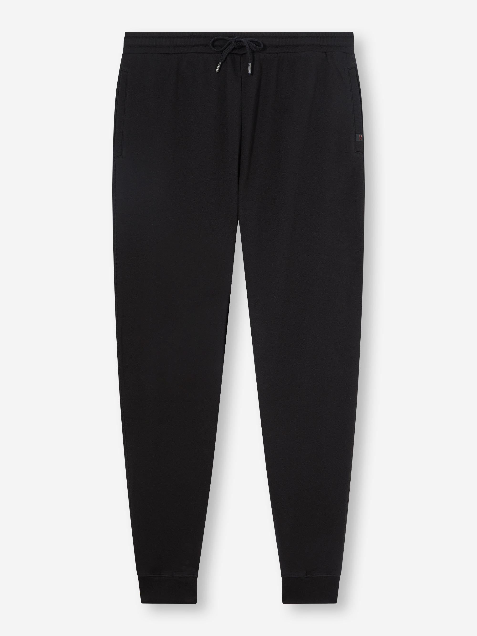 [[Men's Sweatpants Quinn Cotton Modal Black (Size)]]