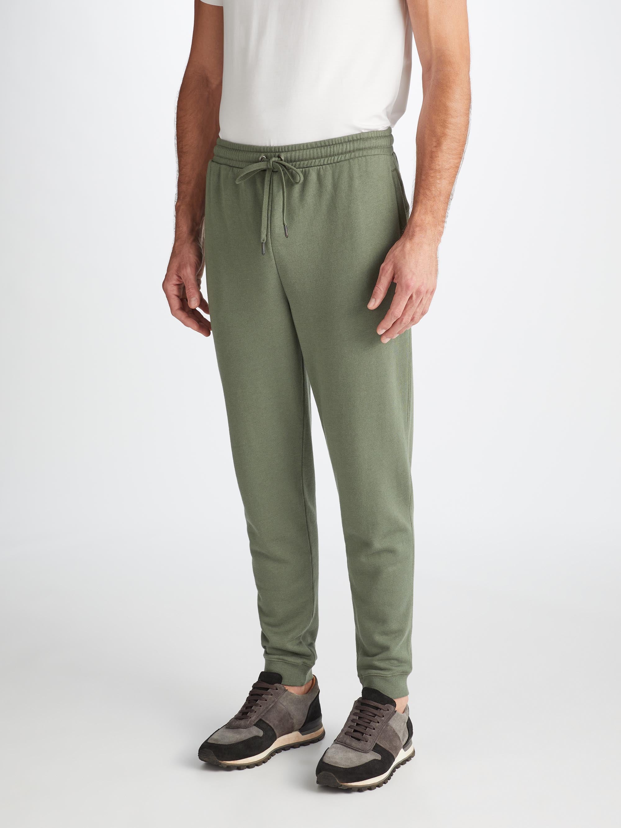 Men's Sweatshirt and Sweatpants Quinn Cotton Modal Soft Green