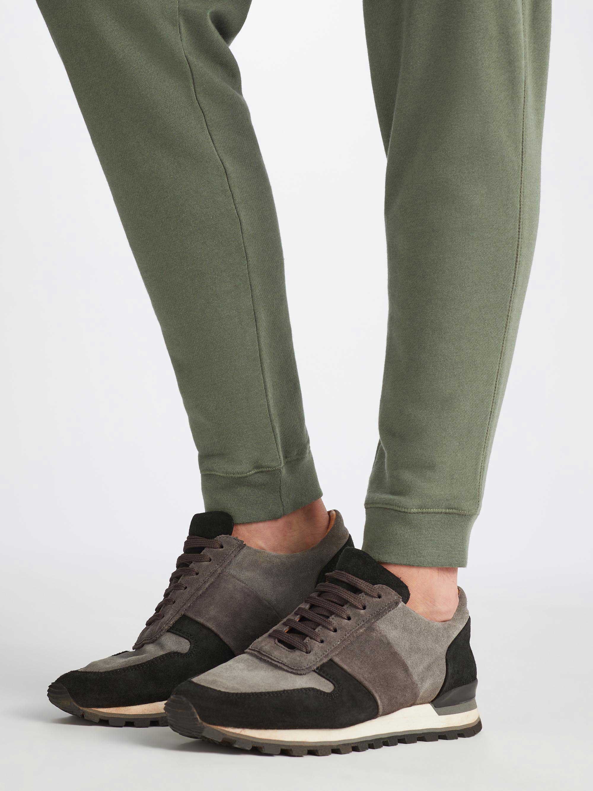 Men's Sweatpants Quinn Cotton Modal Soft Green