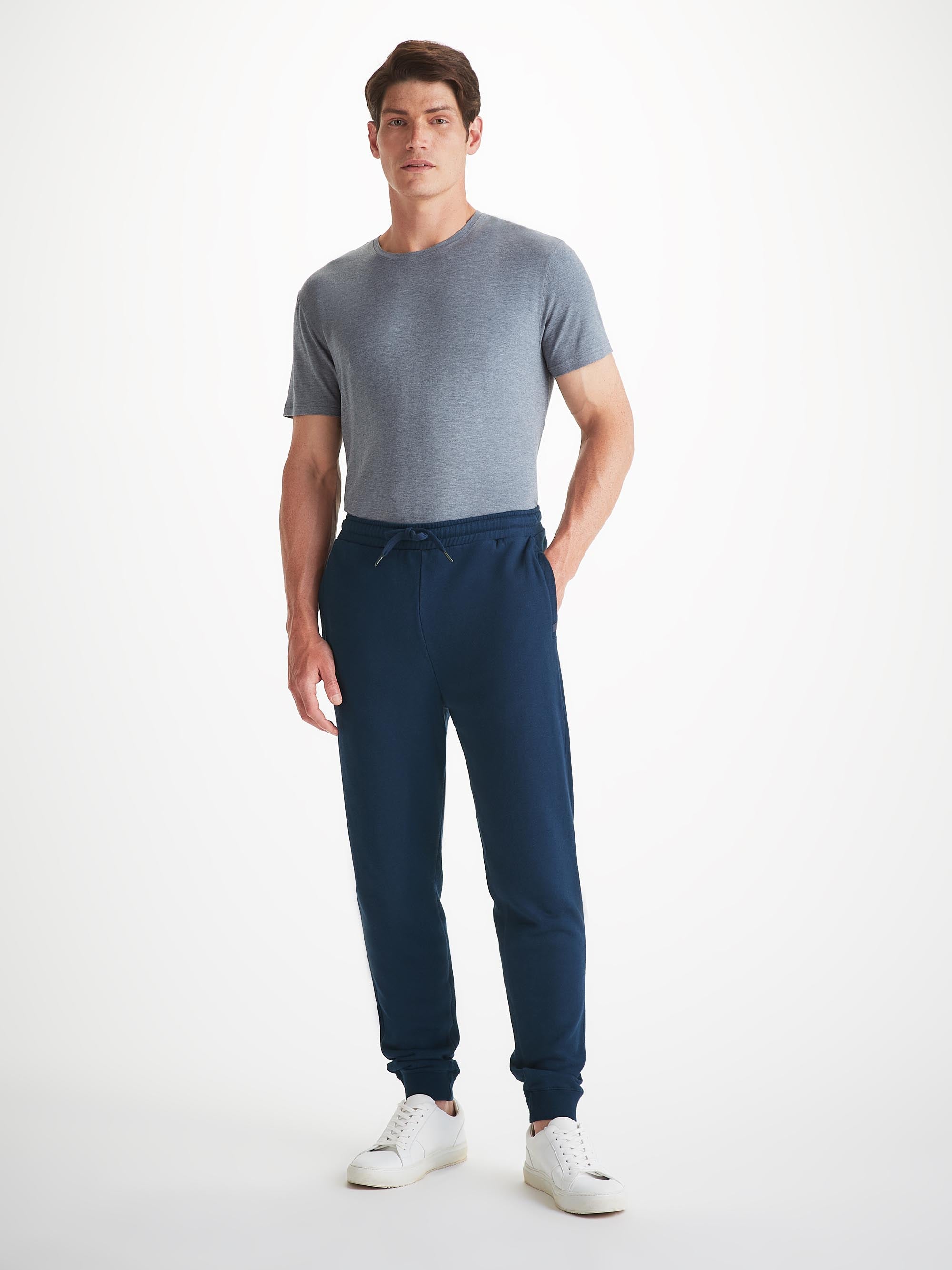 Men's Sweatpants Quinn Cotton Modal Navy