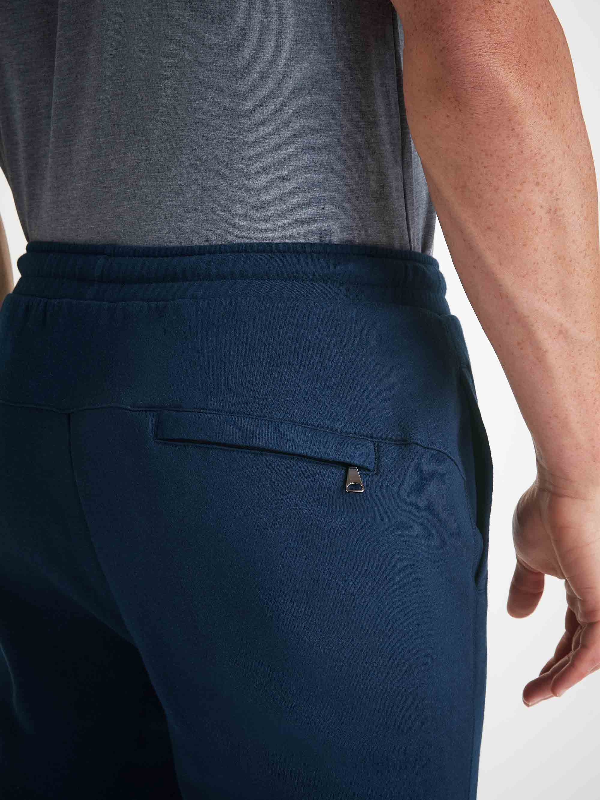 Men's Sweatpants Quinn Cotton Modal Navy