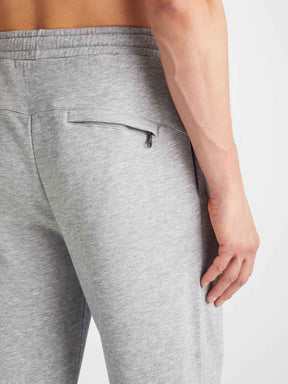 Men's Pullover Hoodie and Sweatpants Quinn Micro Modal Silver