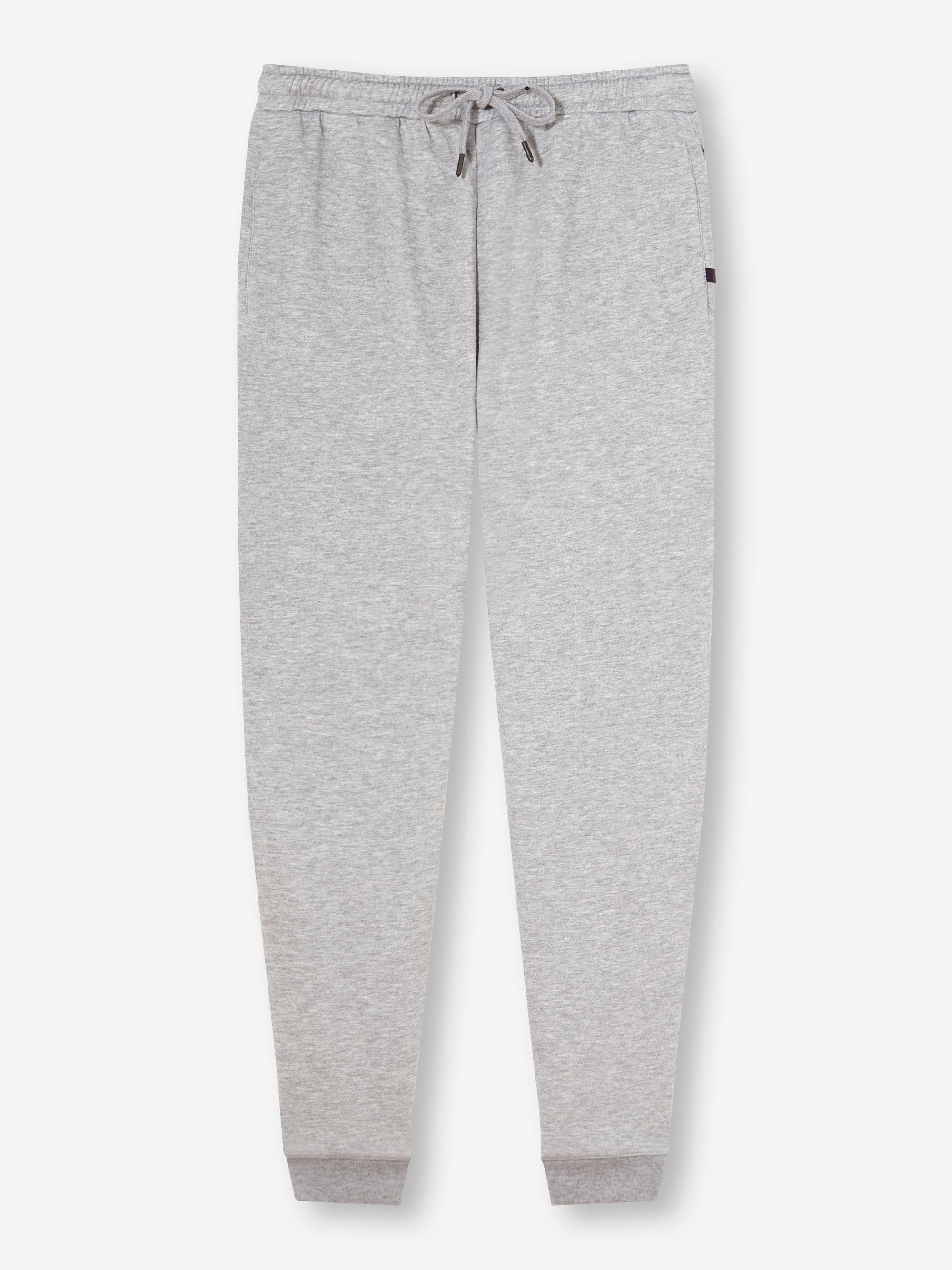 [[Men's Sweatpants Quinn Cotton Modal Silver (Size)]]