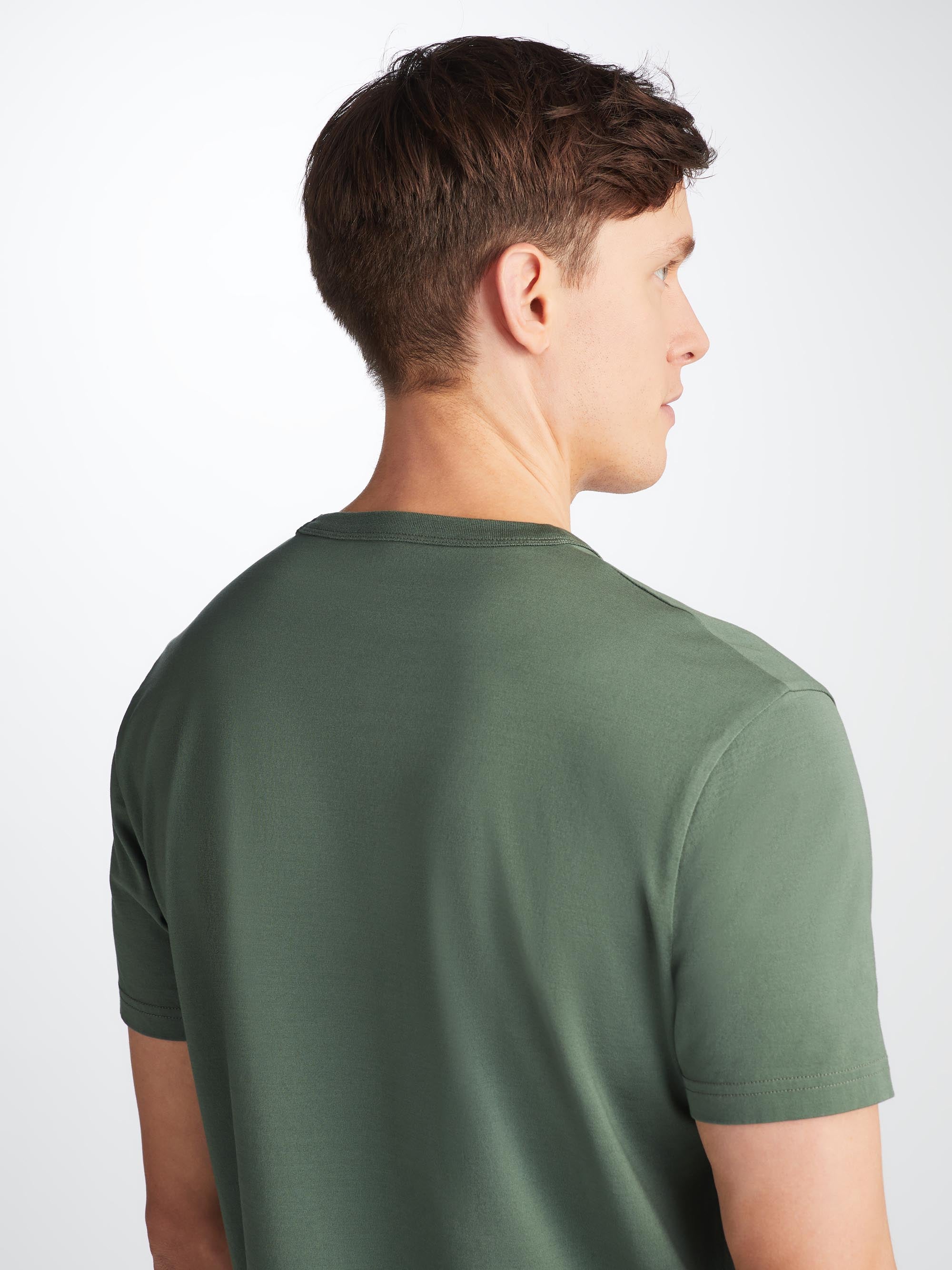 Men's T-Shirt Barny Pima Cotton Soft Green