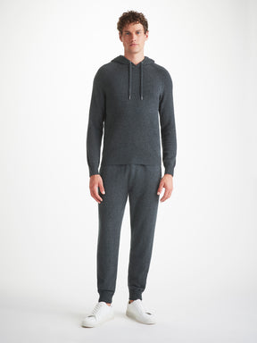 Men's Pullover Hoodie Dominic Cashmere Charcoal