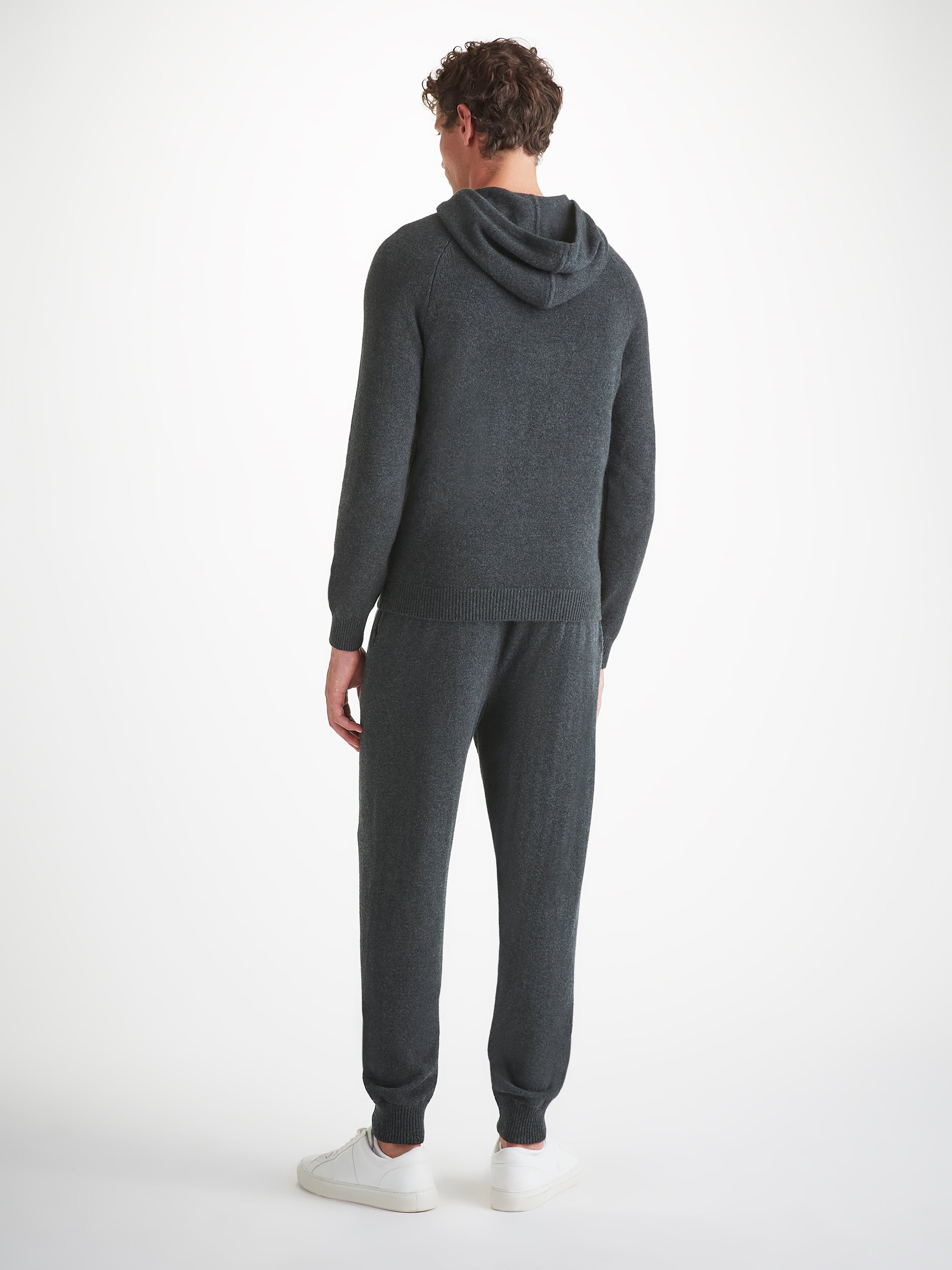 Men's Pullover Hoodie Dominic Cashmere Charcoal