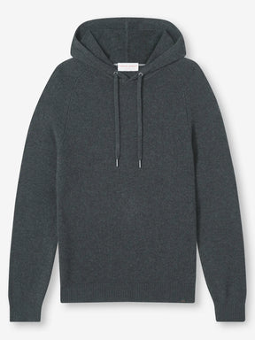 Men's Pullover Hoodie Dominic Cashmere Charcoal