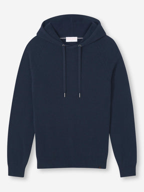 [[Men's Pullover Hoodie Dominic Cashmere Navy (Size)]]