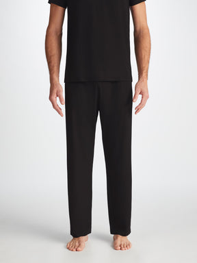 Men's Basel T-Shirt and Lounge Trousers Black