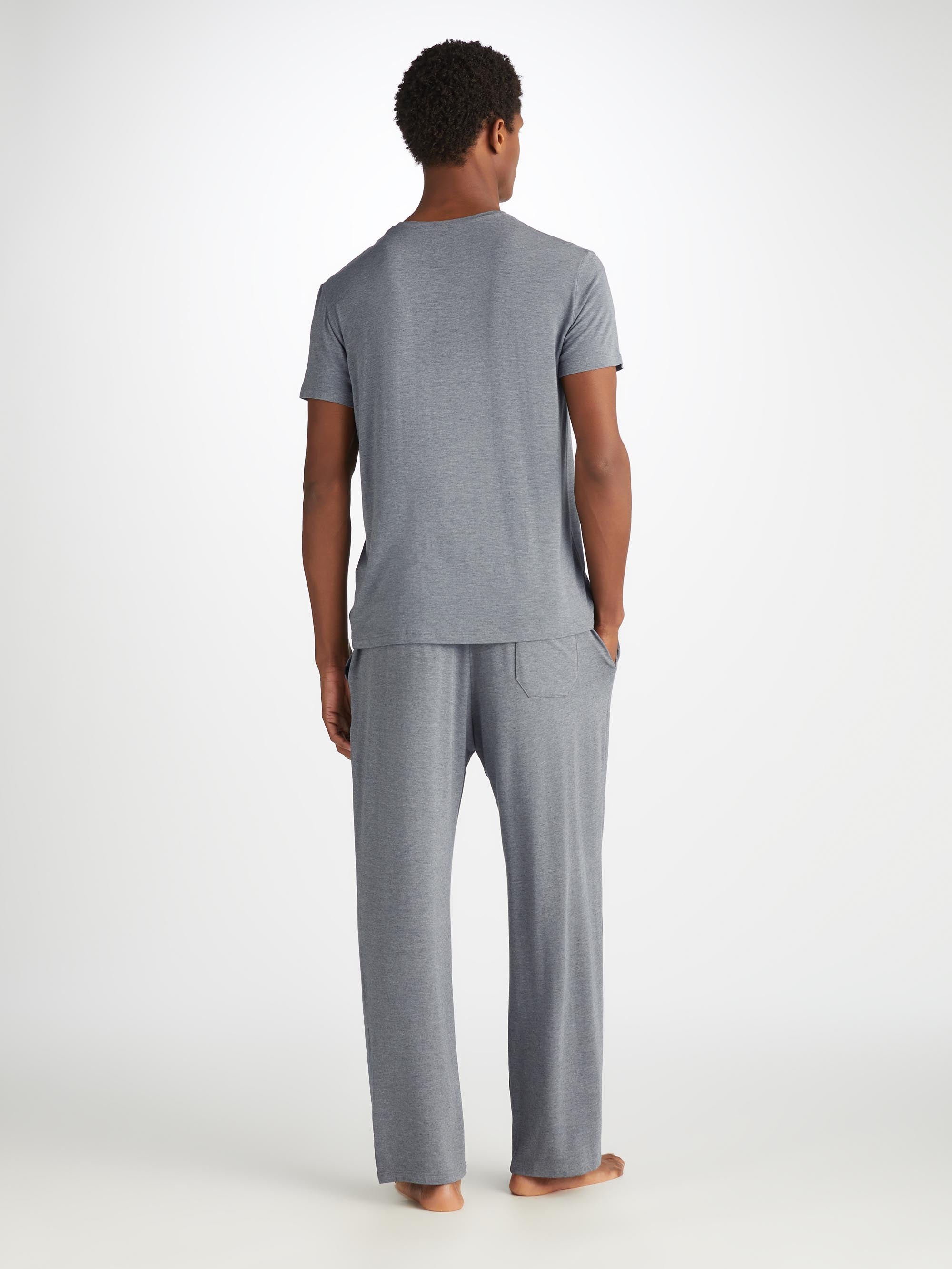 Men's Marlowe T-Shirt and Lounge Trousers Charcoal