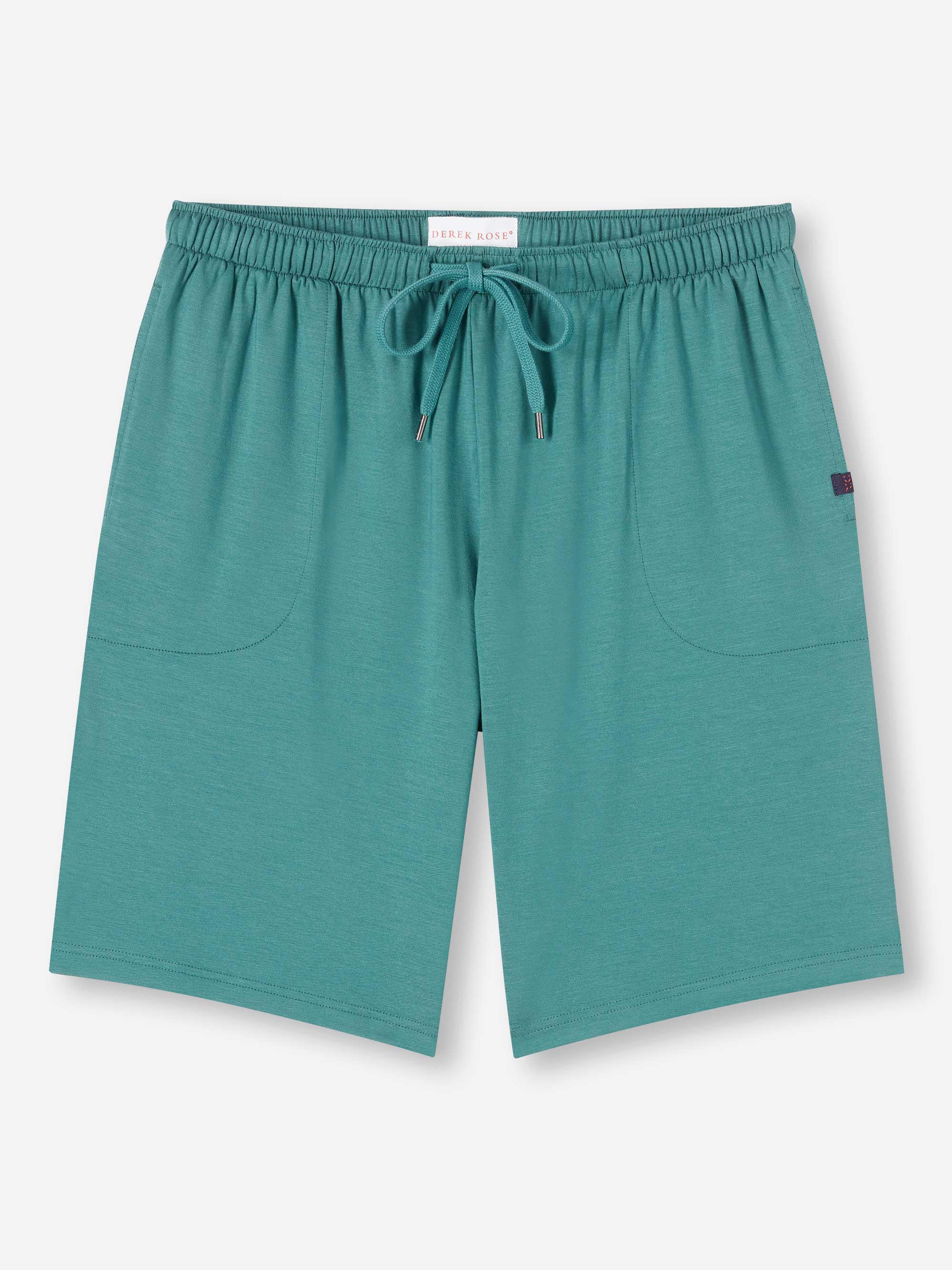 Men's Lounge Shorts Basel Micro Modal Stretch Teal