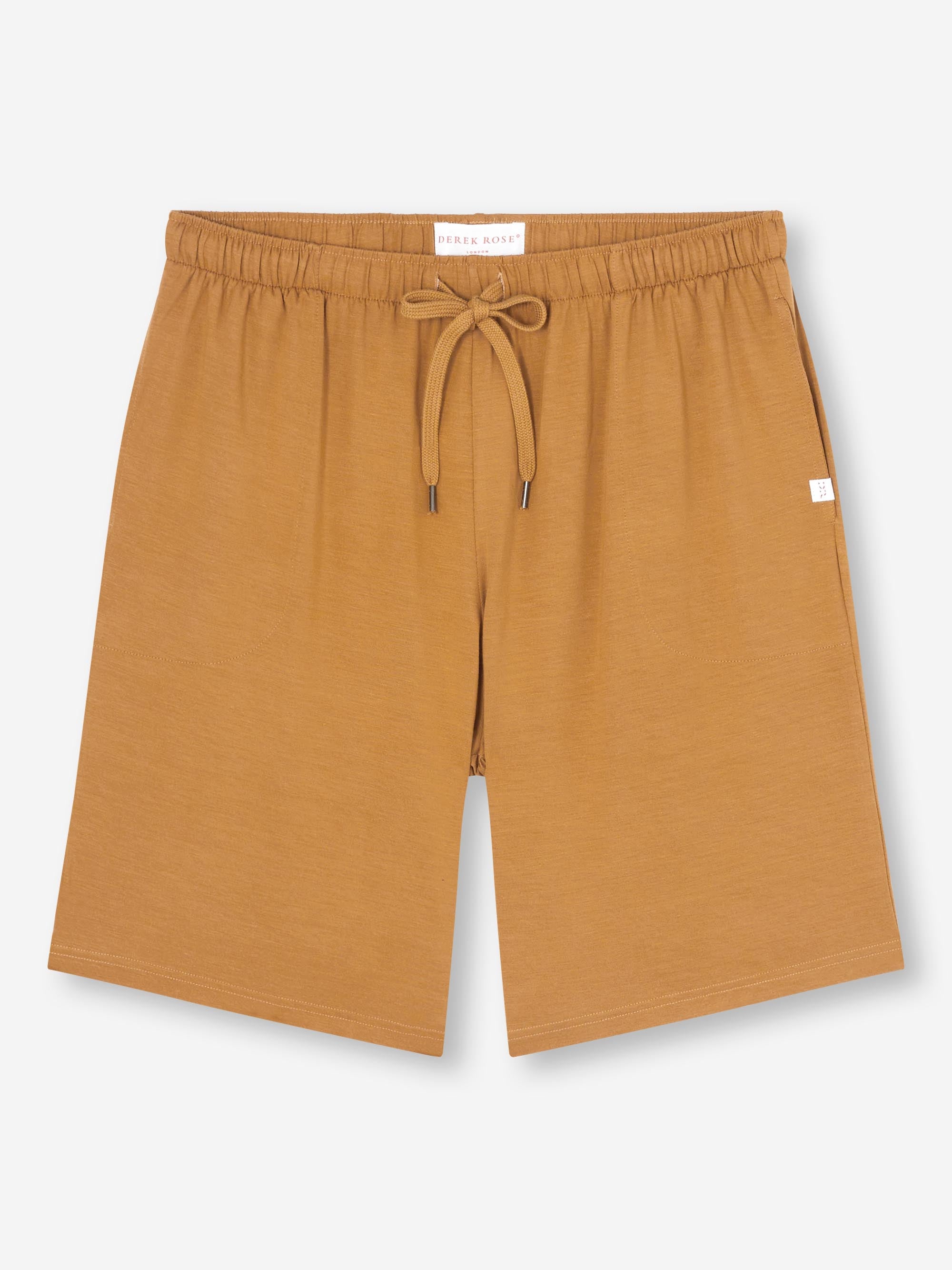 Men's Lounge Shorts Basel Micro Modal Stretch Gold