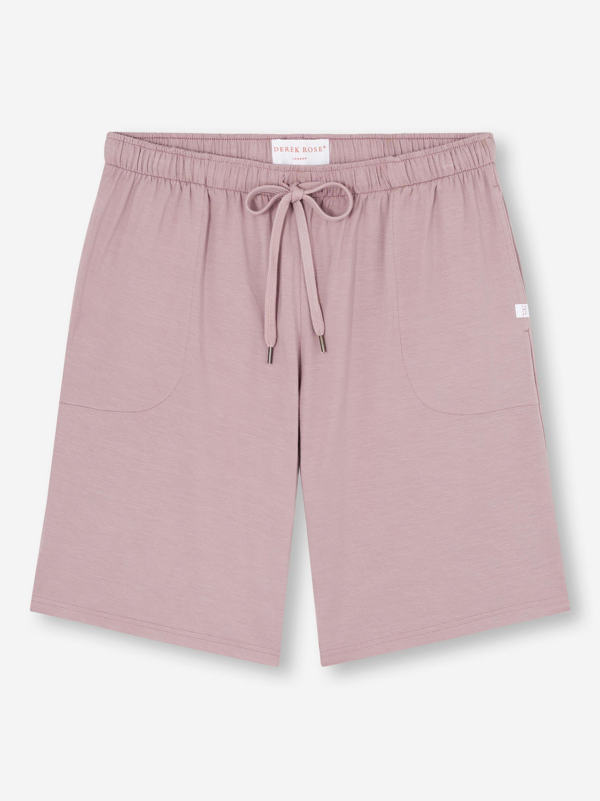 Men's Lounge Shorts Basel Micro Modal Stretch Mauve