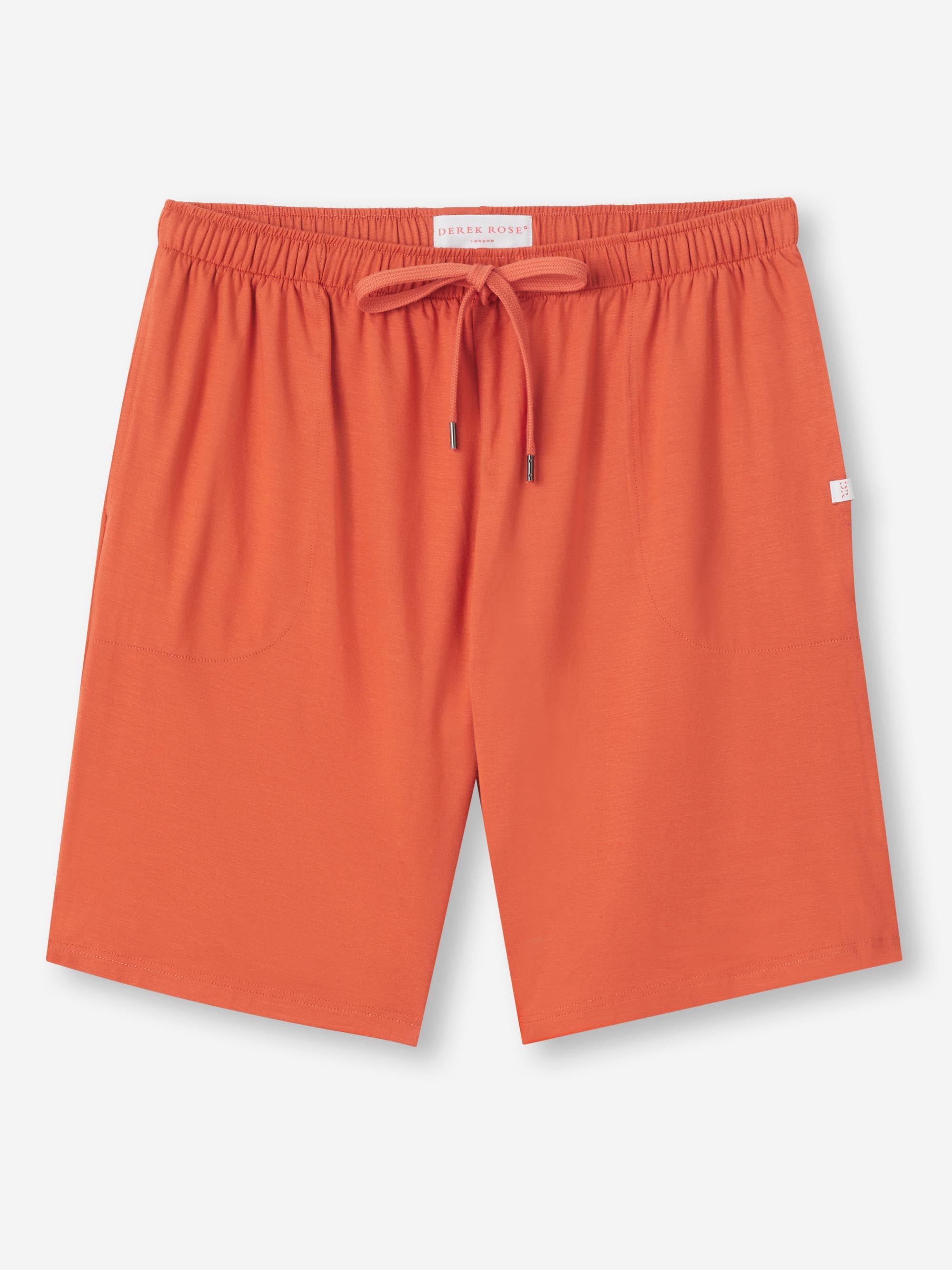 Men's Lounge Shorts Basel Micro Modal Stretch Spiced Orange