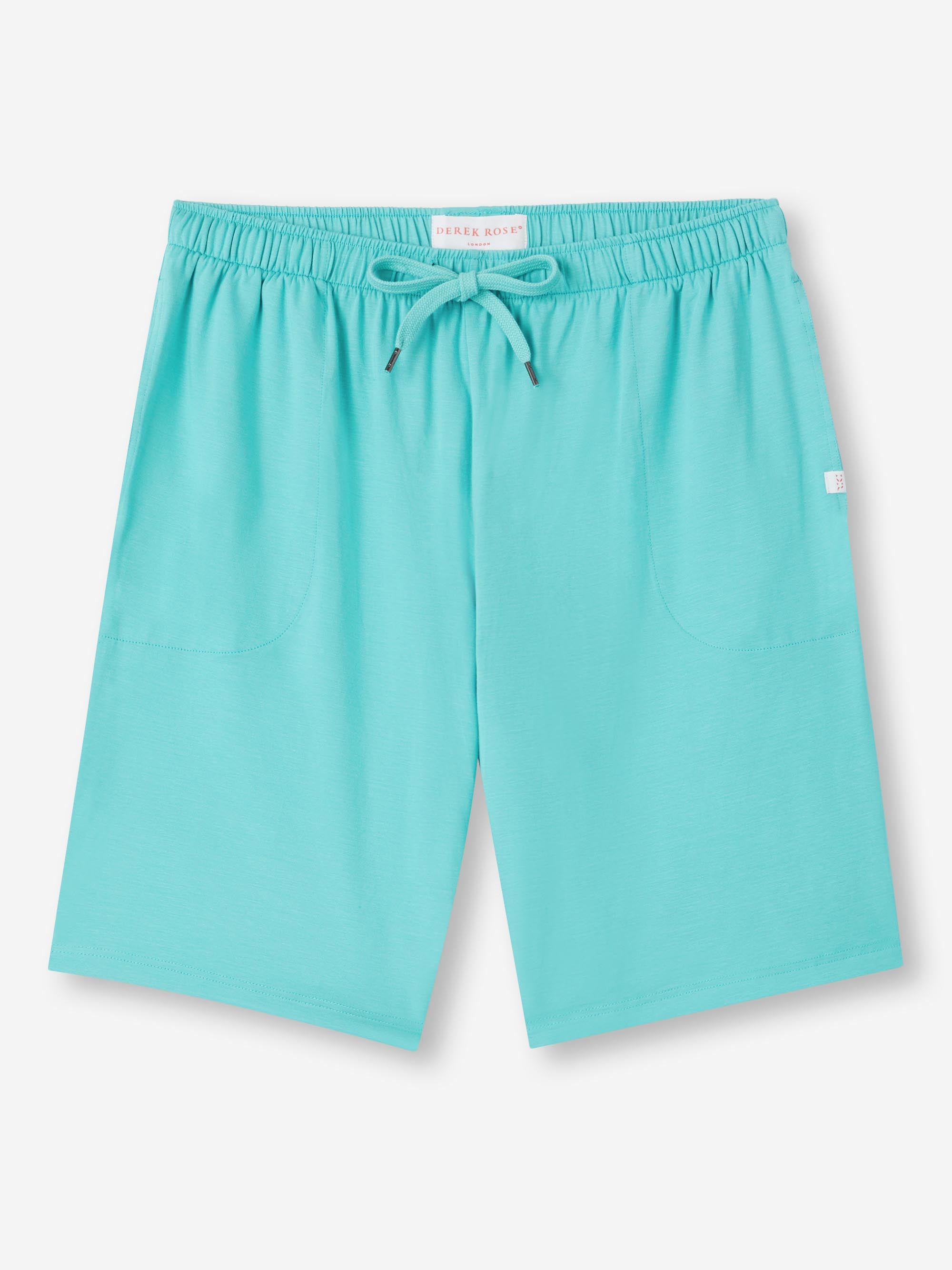 Men's Lounge Shorts Basel Micro Modal Stretch Turquoise