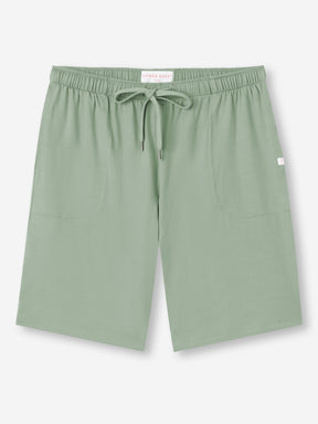 Men's Lounge Shorts Basel Micro Modal Stretch Eucalyptus