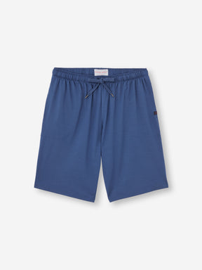 Men's Lounge Shorts Basel Micro Modal Stretch Sapphire