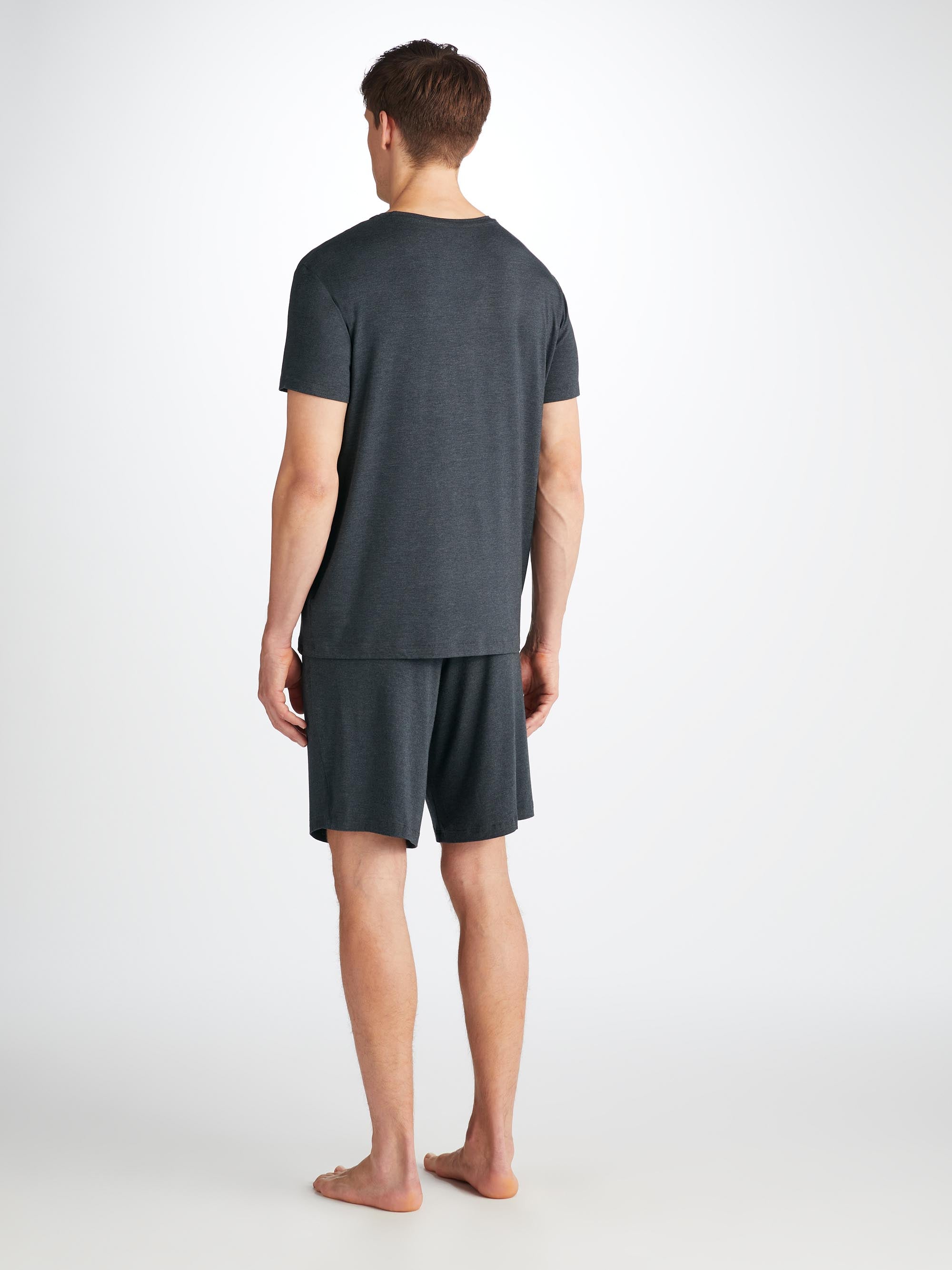 Men's Marlowe T-Shirt and Lounge Shorts Anthracite