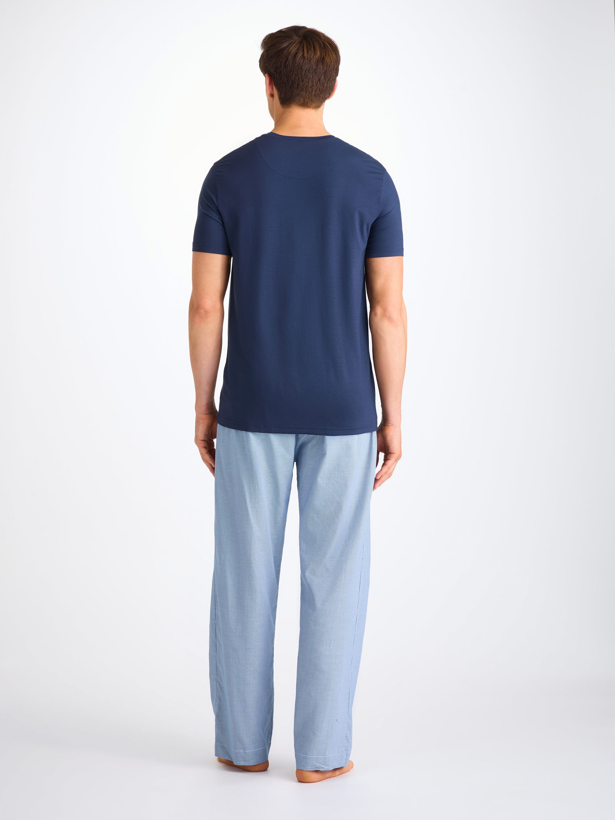 Men's Lounge Pants Barker 39 Cotton Navy