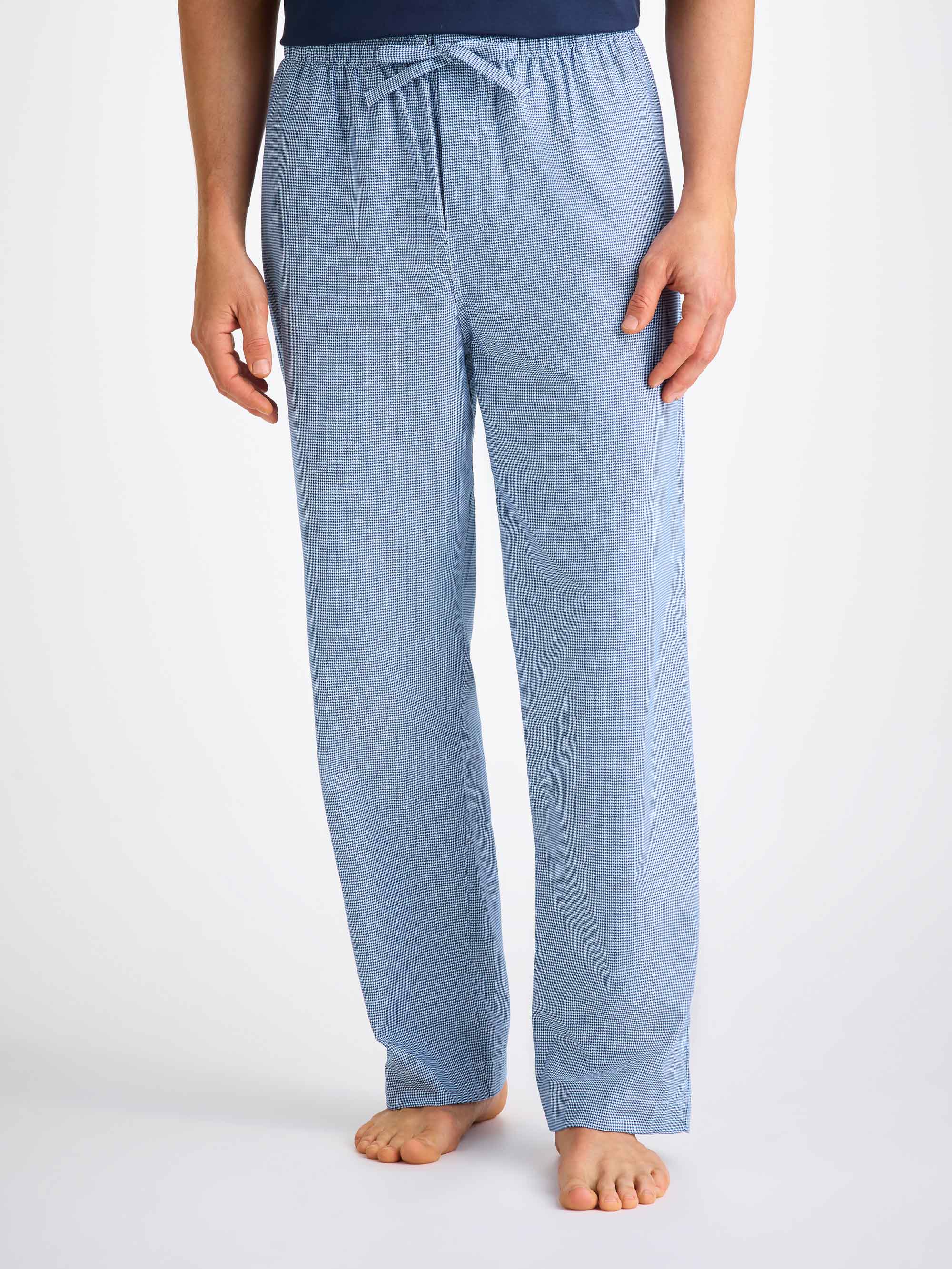 Men's Lounge Pants Barker 39 Cotton Navy