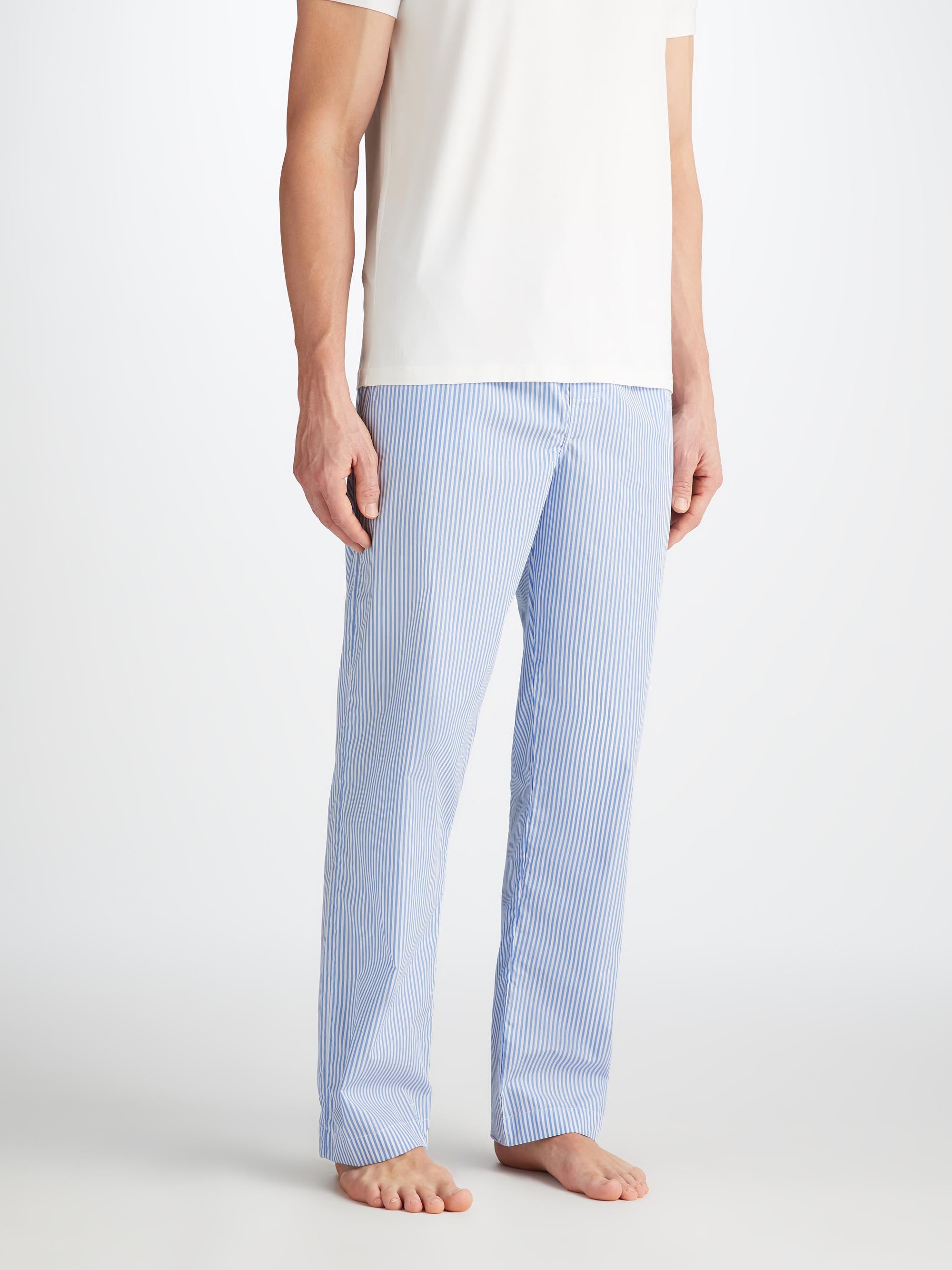 Men's Lounge Trousers James Cotton Blue