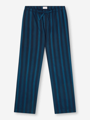 Men's Lounge Trousers Royal 222 Cotton Navy