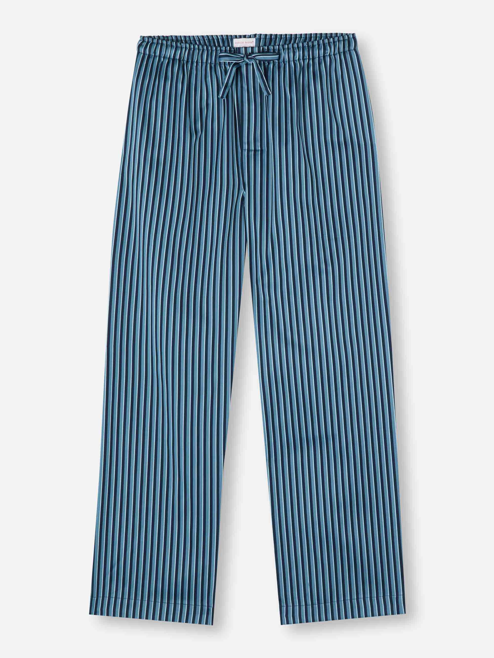 Men's Lounge Pants Wellington 58 Cotton Blue