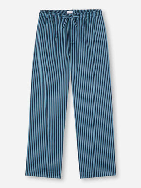 Men's Lounge Trousers Wellington 58 Cotton Blue