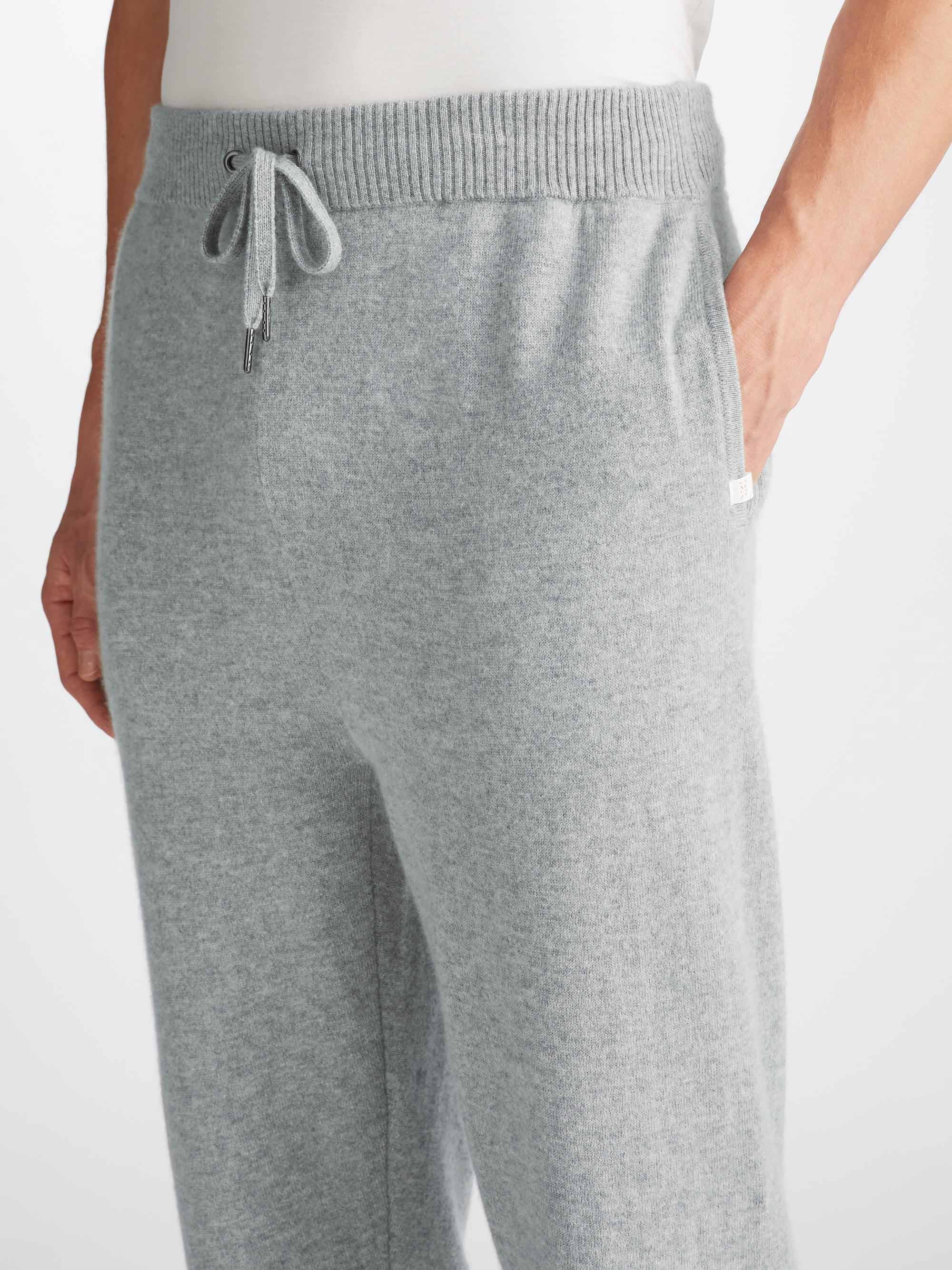 Men's Track Pants Finley Cashmere Silver