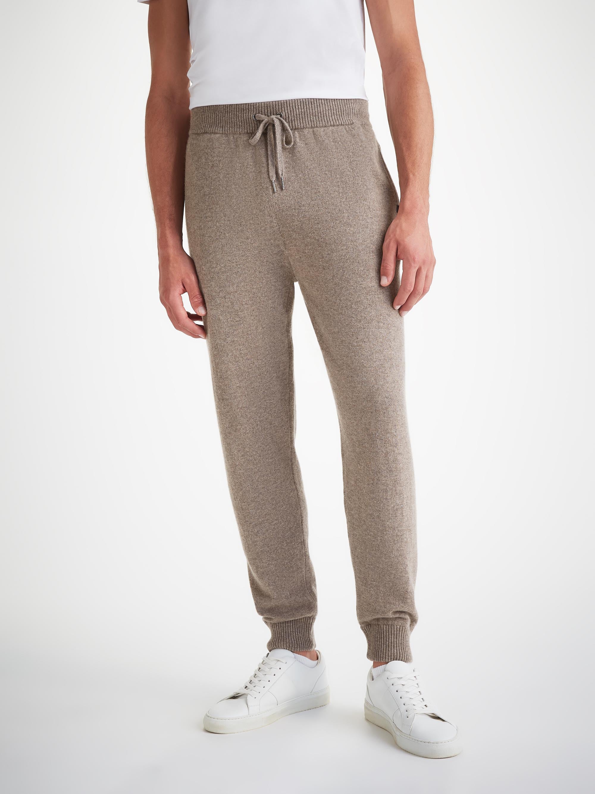 Men's Track Pants Finley Cashmere Mole Heather