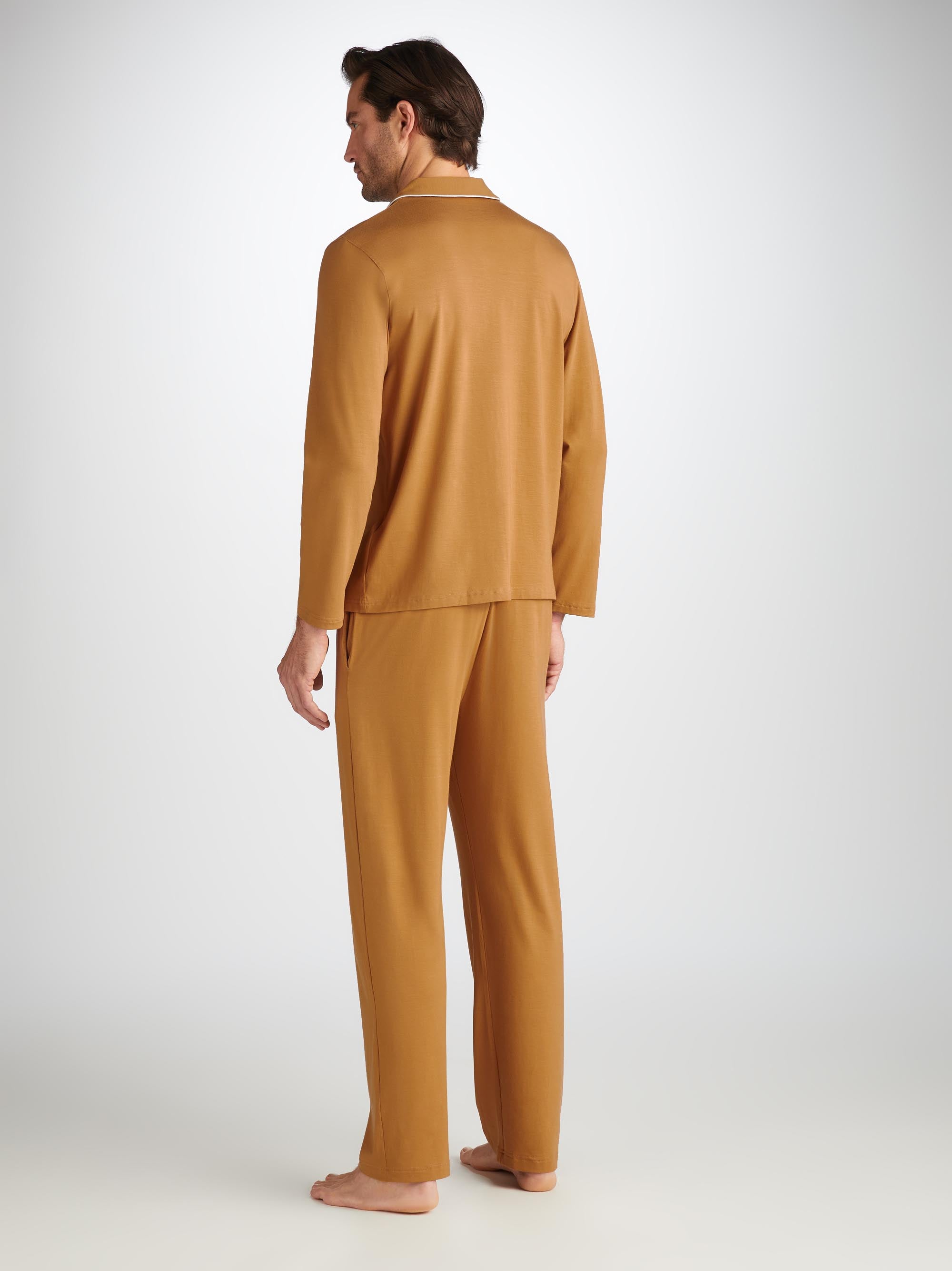 Men's Pyjamas Basel Micro Modal Stretch Gold