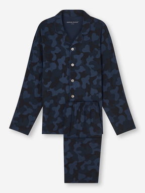 Men's Pajamas London 11 Micro Modal Navy