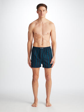 Men's Classic Fit Boxers Royal 222 Cotton Navy