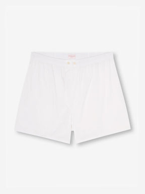 Men's Classic Fit Boxers Savoy Cotton White