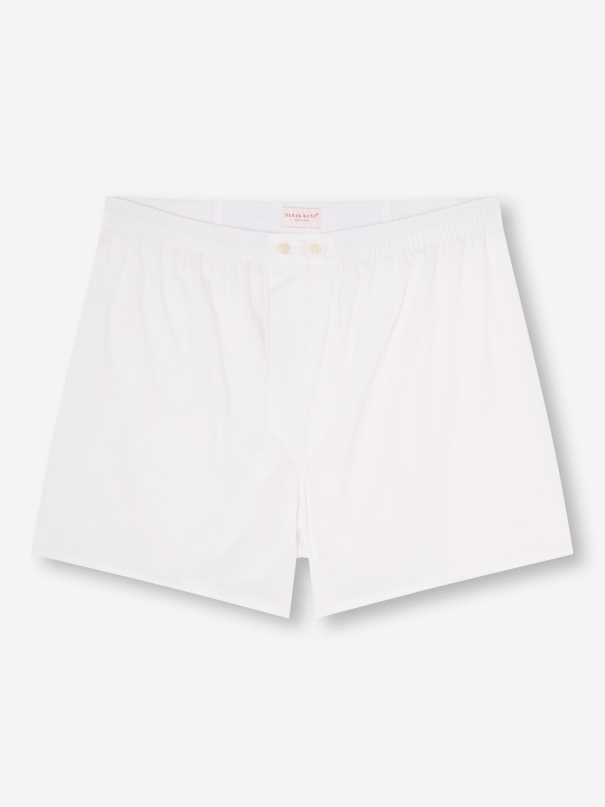 Men's Classic Fit Boxers Savoy Cotton White