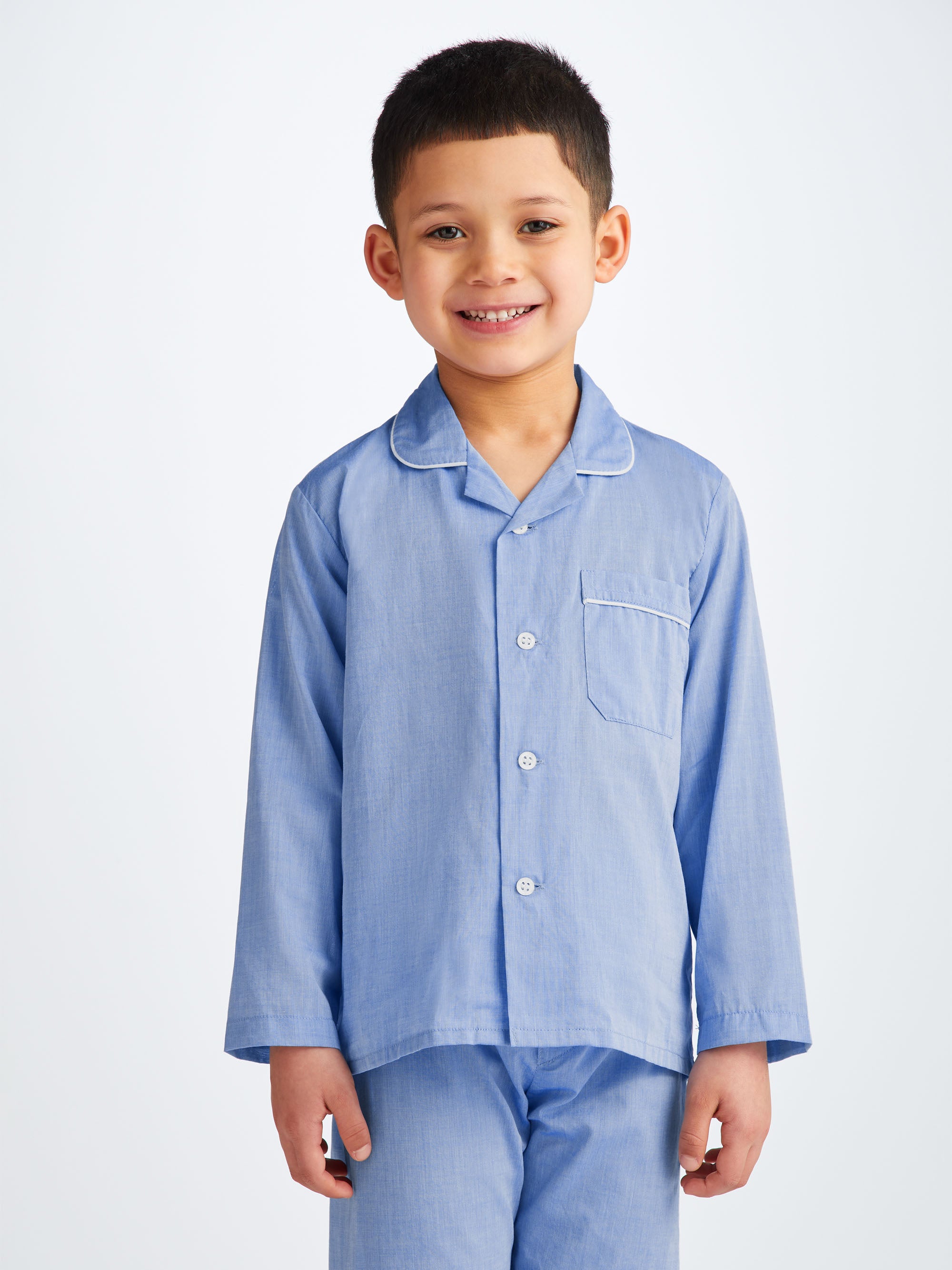 Kids' Pyjamas Amalfi Cotton Batiste Blue