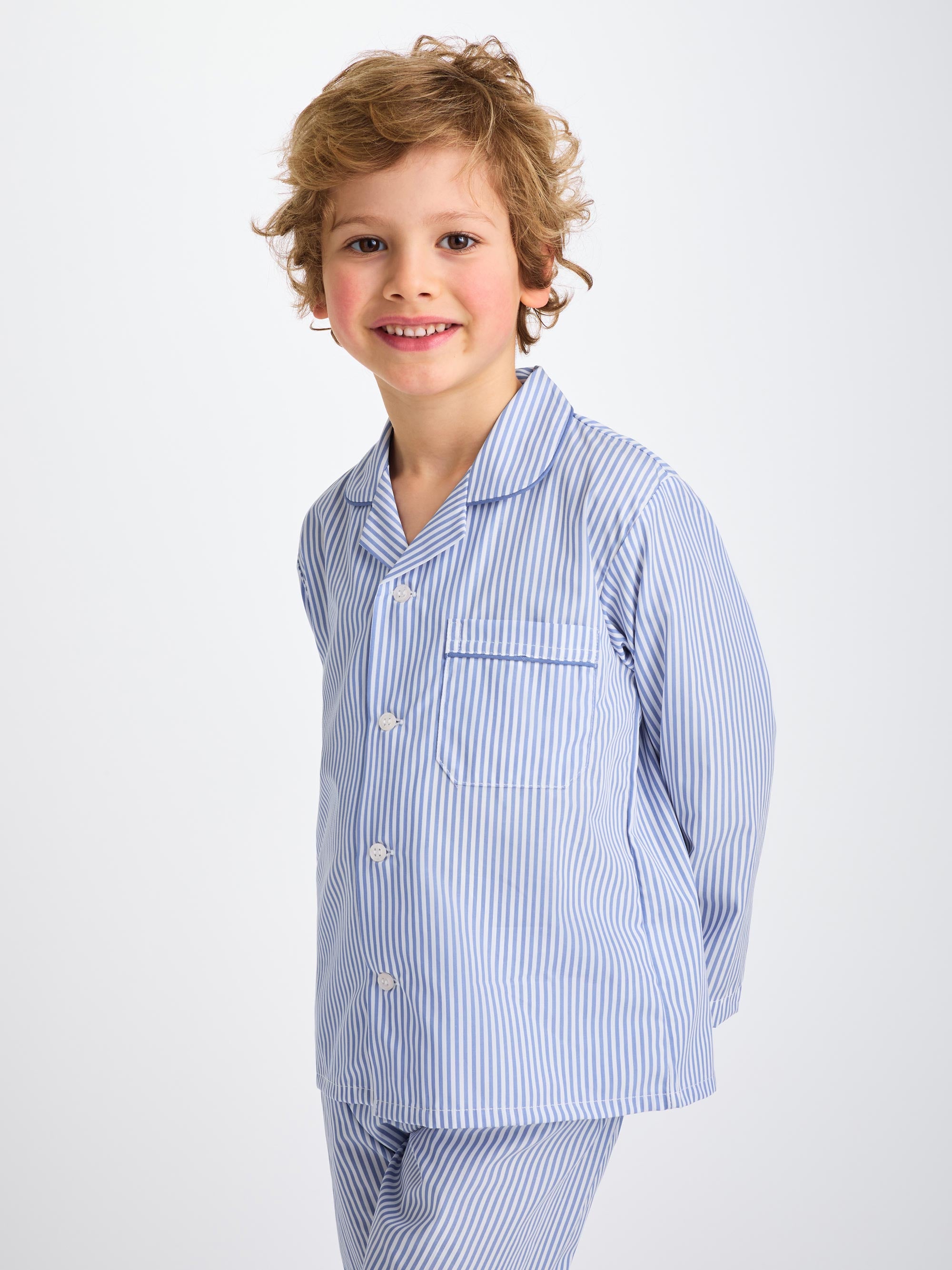 Kids' Pyjamas James Cotton Stripe Blue