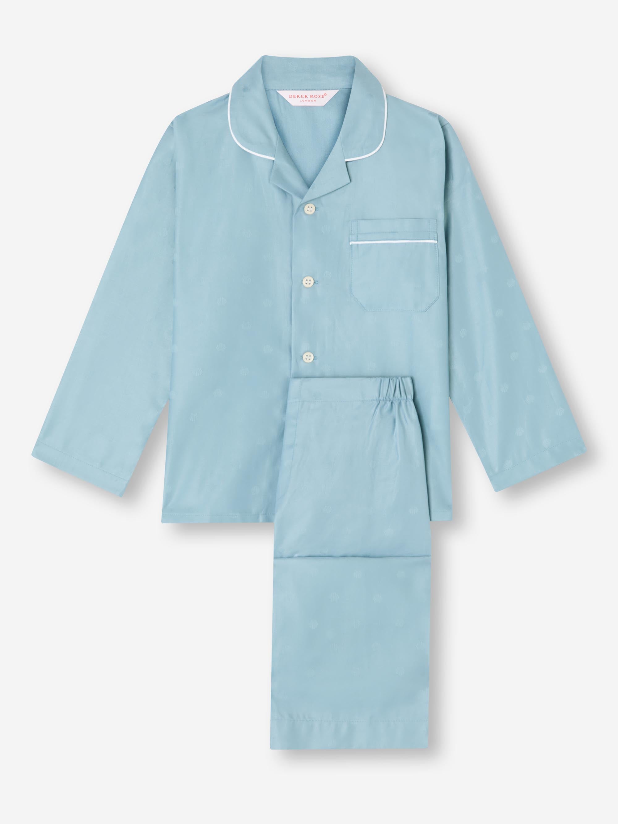 Kids' Pyjamas Kate 11 Jacquard Cotton Blue