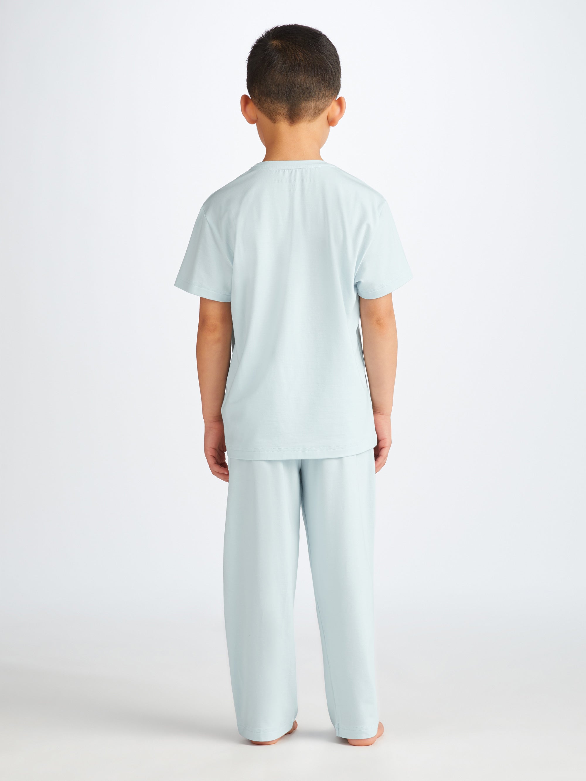 Kids' Lounge Set Basel Micro Modal Stretch Ice Blue