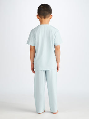 Kids' Lounge Set Basel Micro Modal Stretch Ice Blue